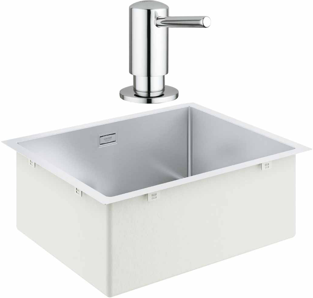 

Кухонная мойка GROHE K Series K 700 31726SD0 c дозатором Contemporary 40536000