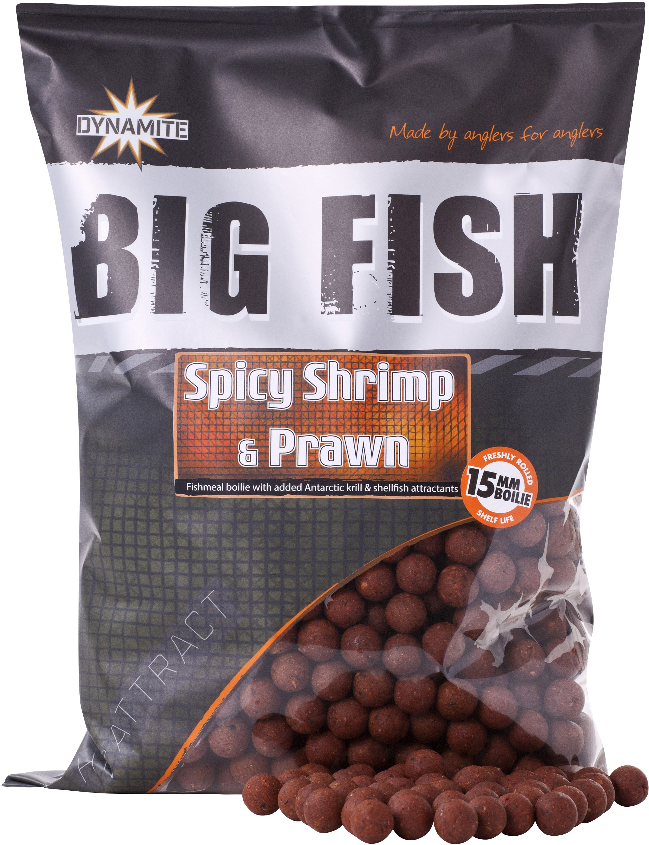 

Бойлы тонущие Dynamite Baits Spicy Shrimp & Prawn 15 mm (DY1504)