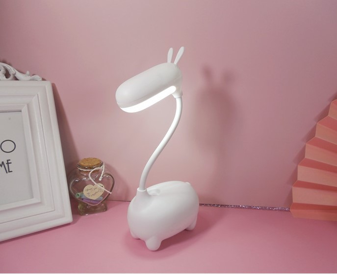 

Детская настольная Led лампа Pets 8802 белая с аккумулятором