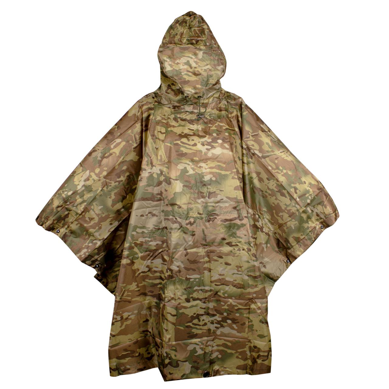 

Пончо USGI Industries Multi-Use Tactical Rain Poncho Multicam 2000000044873