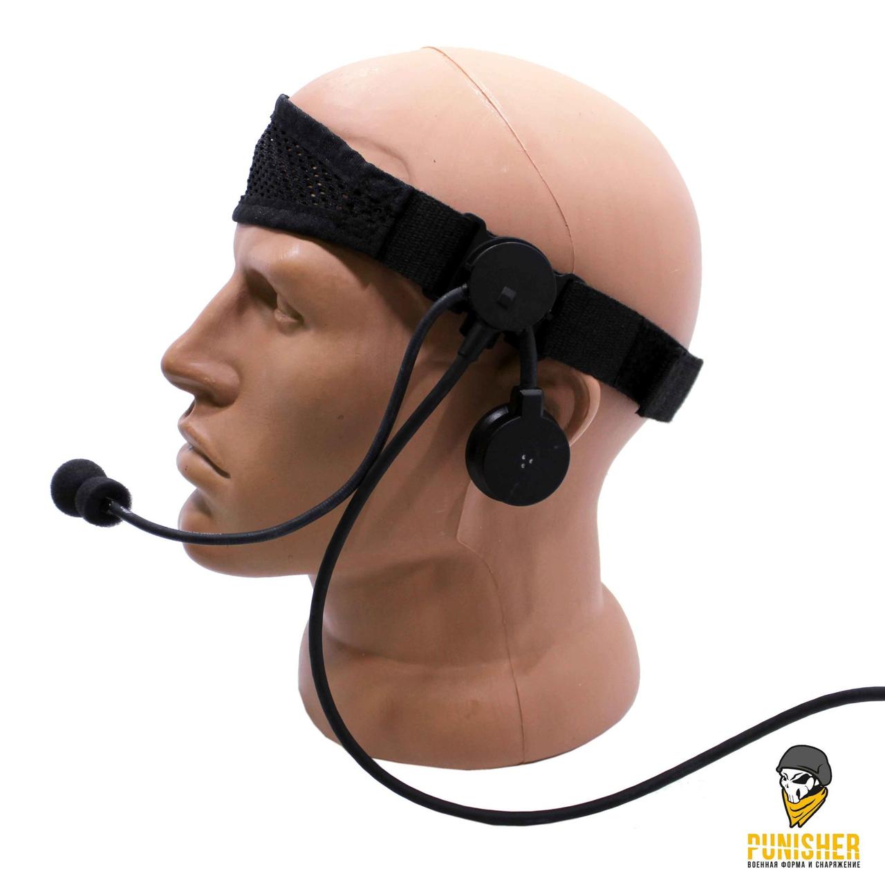 

Гарнитура Thales Lightweight MBITR Headset USA под Motorola DP Черный