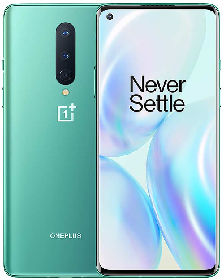 

Мобильный телефон OnePlus 8 (12+256Gb) 5G Glacial Green