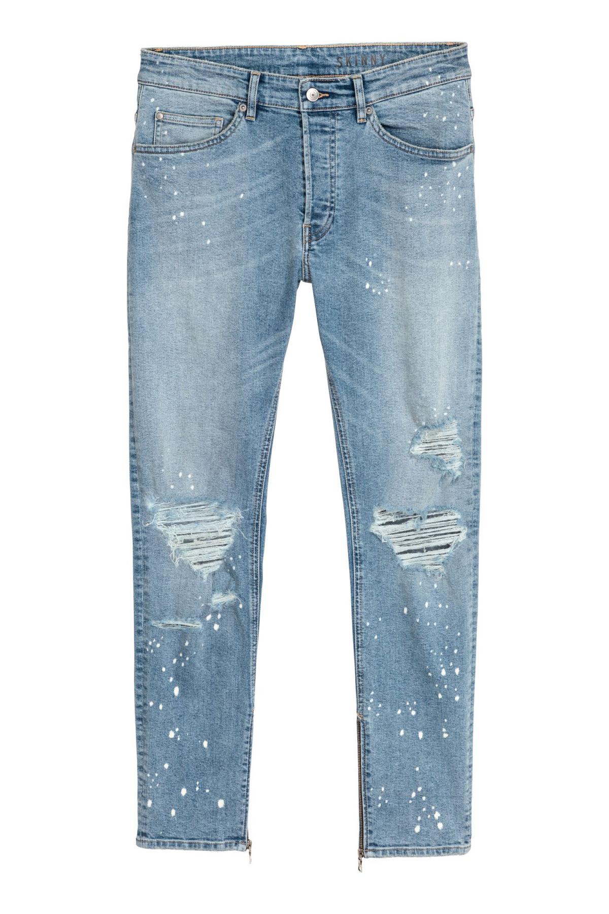 

Джинсы Skinny Jeans H&M  Голубые, Джинсы Skinny Jeans H&M 32 Голубые