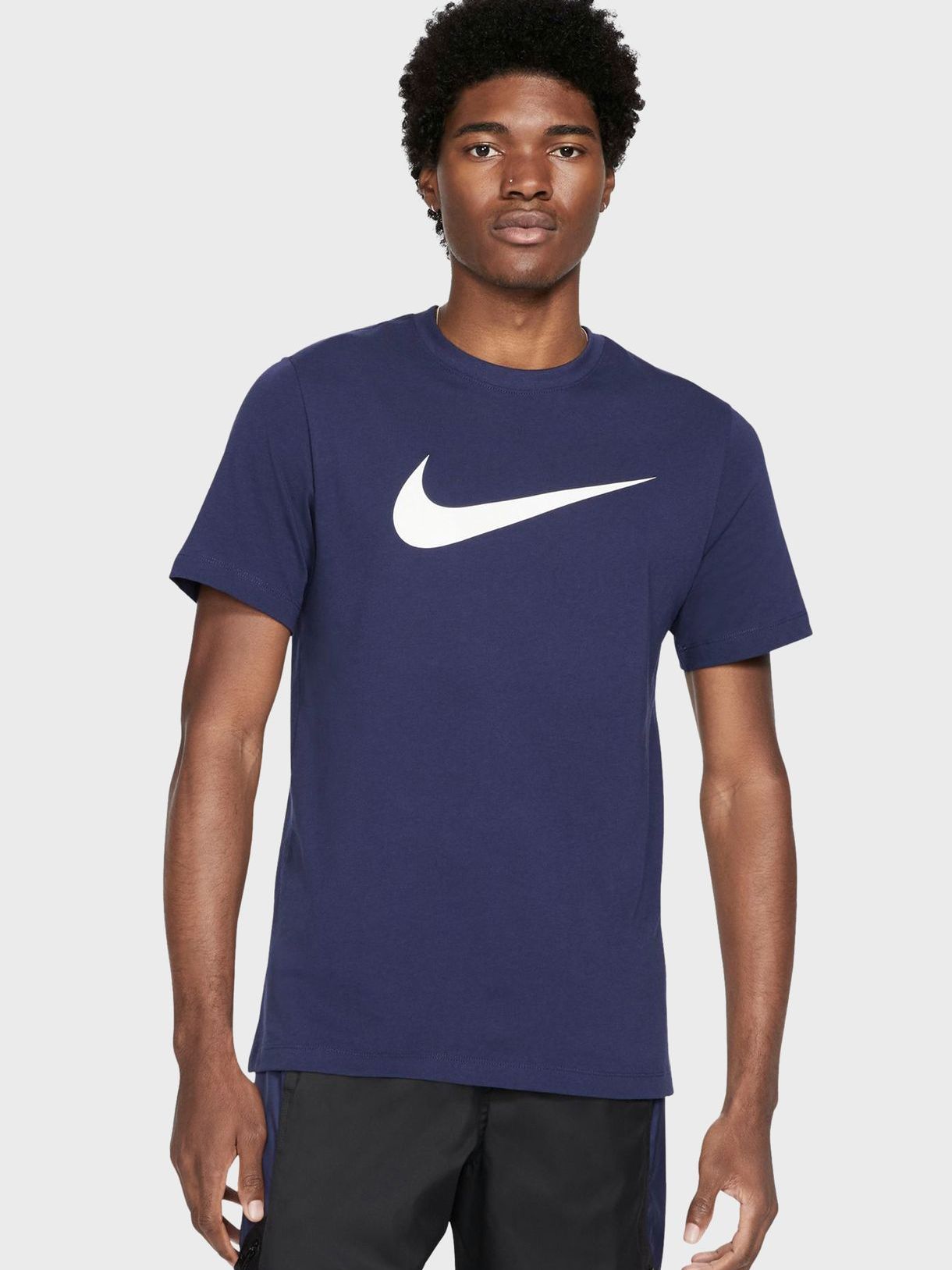 

Футболка Nike M Nsw Tee Icon Swoosh DC5094-410 S Темно-синяя
