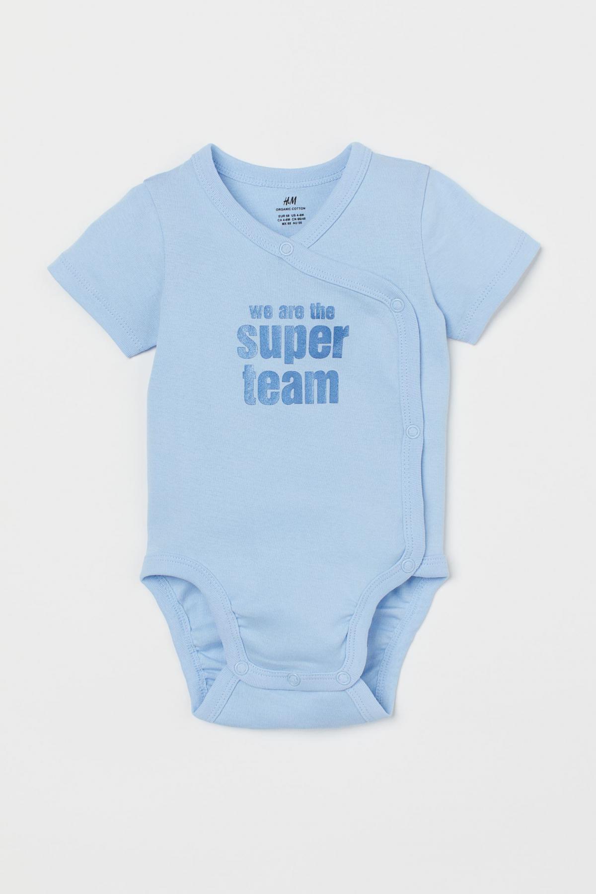 

Боди H&M 74 (6-9m) Голубые (5953-0767983008)