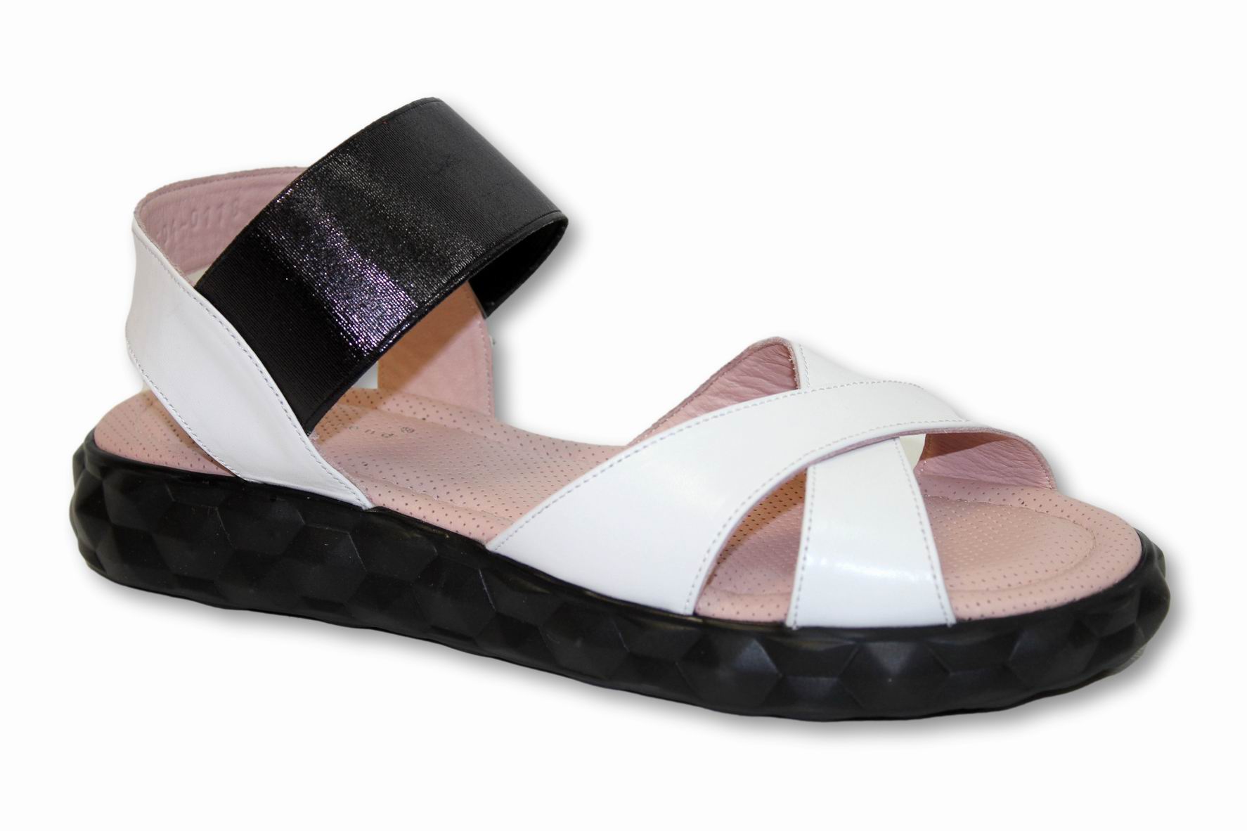 

Женские кожаные сандалии VASARI trend белый 65814 39