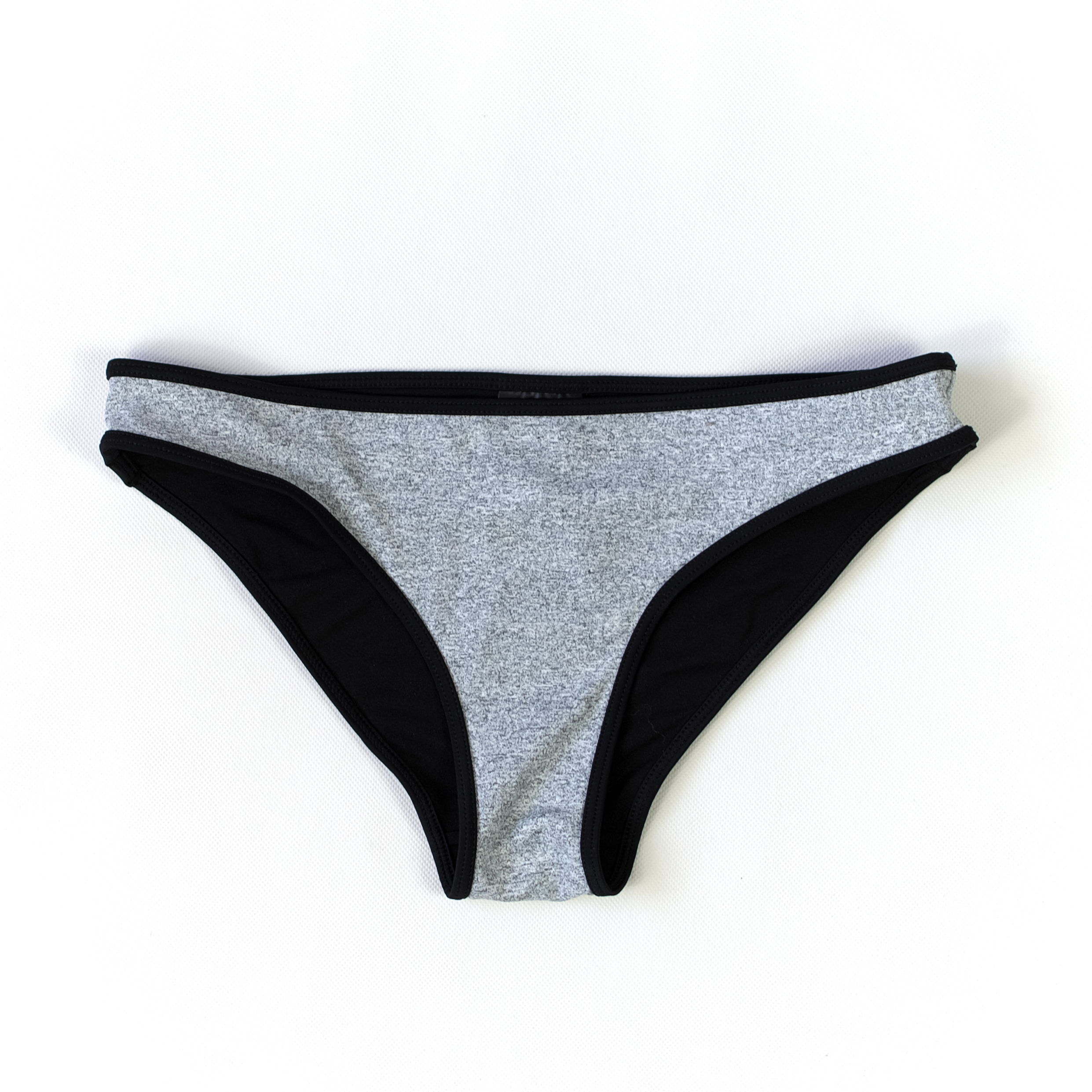 

Нижняя часть купальника H&M 0351288-4 36 серая-меланж (СА2000001376881)