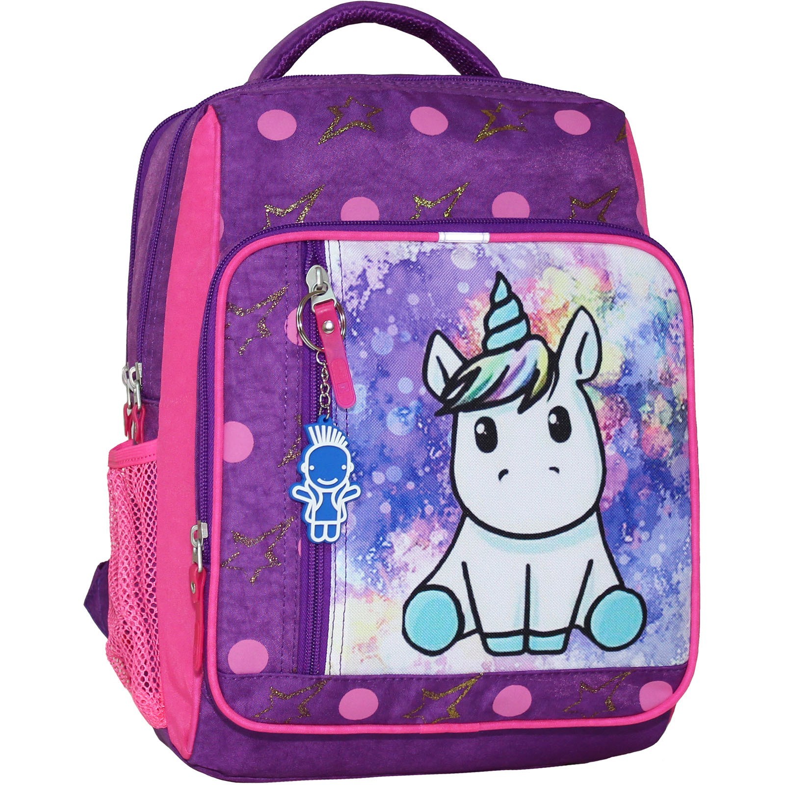 

Школьный рюкзак с мягкой спинкой портфель для девочки 8 л. 33 x 24 x 11 см Фиолетовый BL428(00112702)