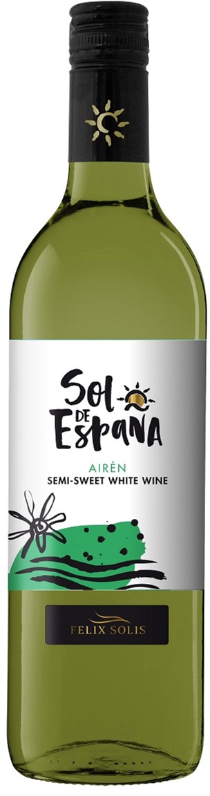 Вино Sol De Espana Айрен біле напівсолодке 0.75 л (8410702002004) — фото 1
