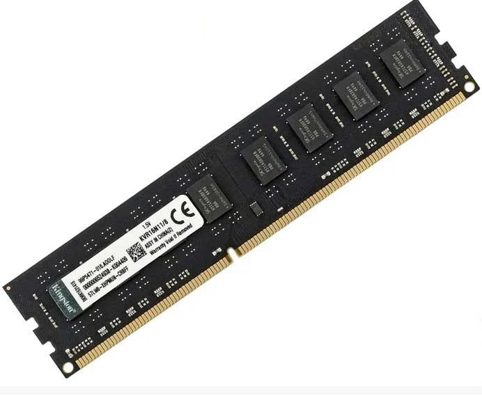 

Оперативна пам'ять Kingston DDR3-1600 8192MB PC3-12800 (KVR16N11/8)