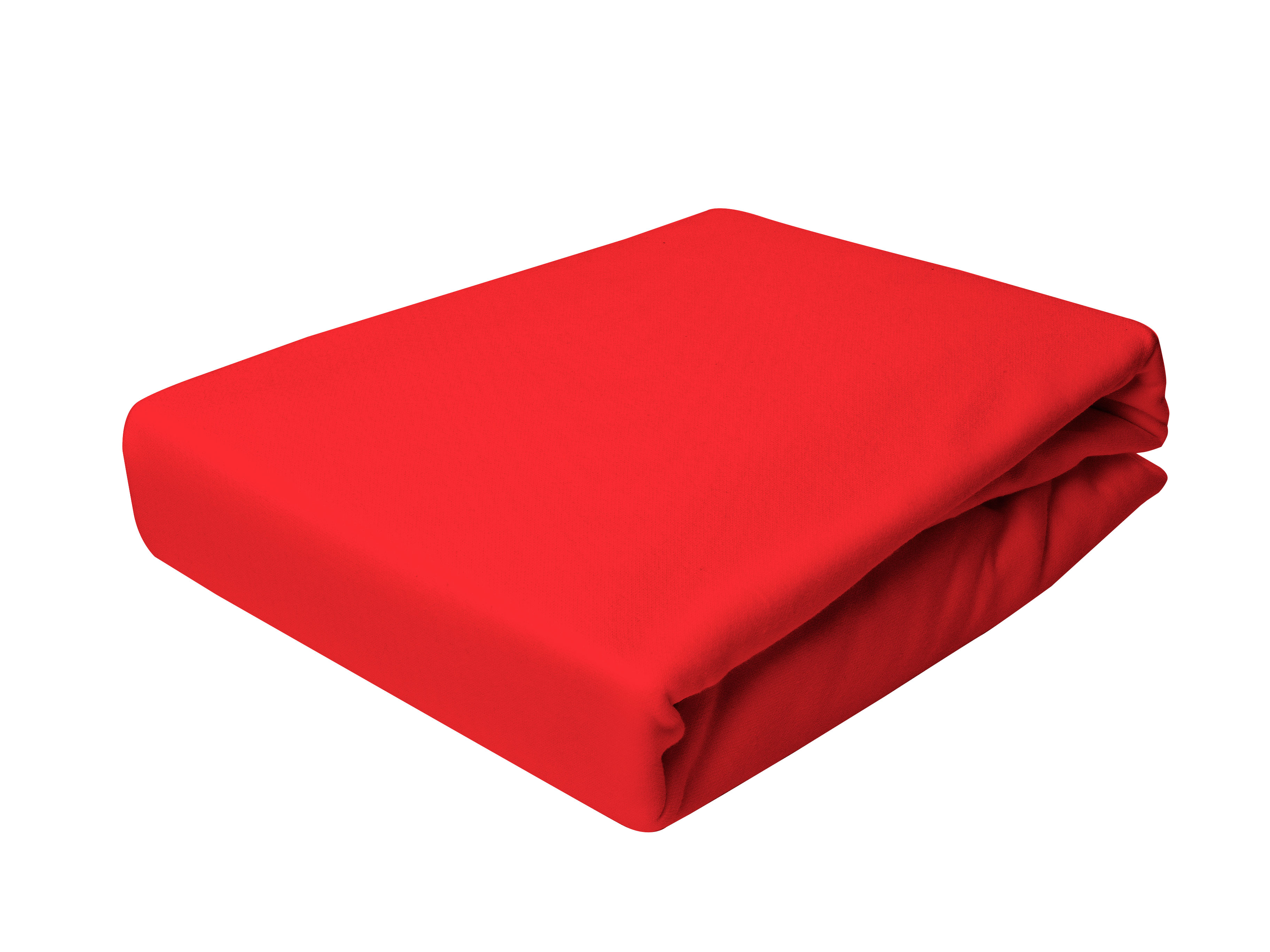 

Простыня Трикотажная На резинке NR 016D 200x220 см Darymex Красная