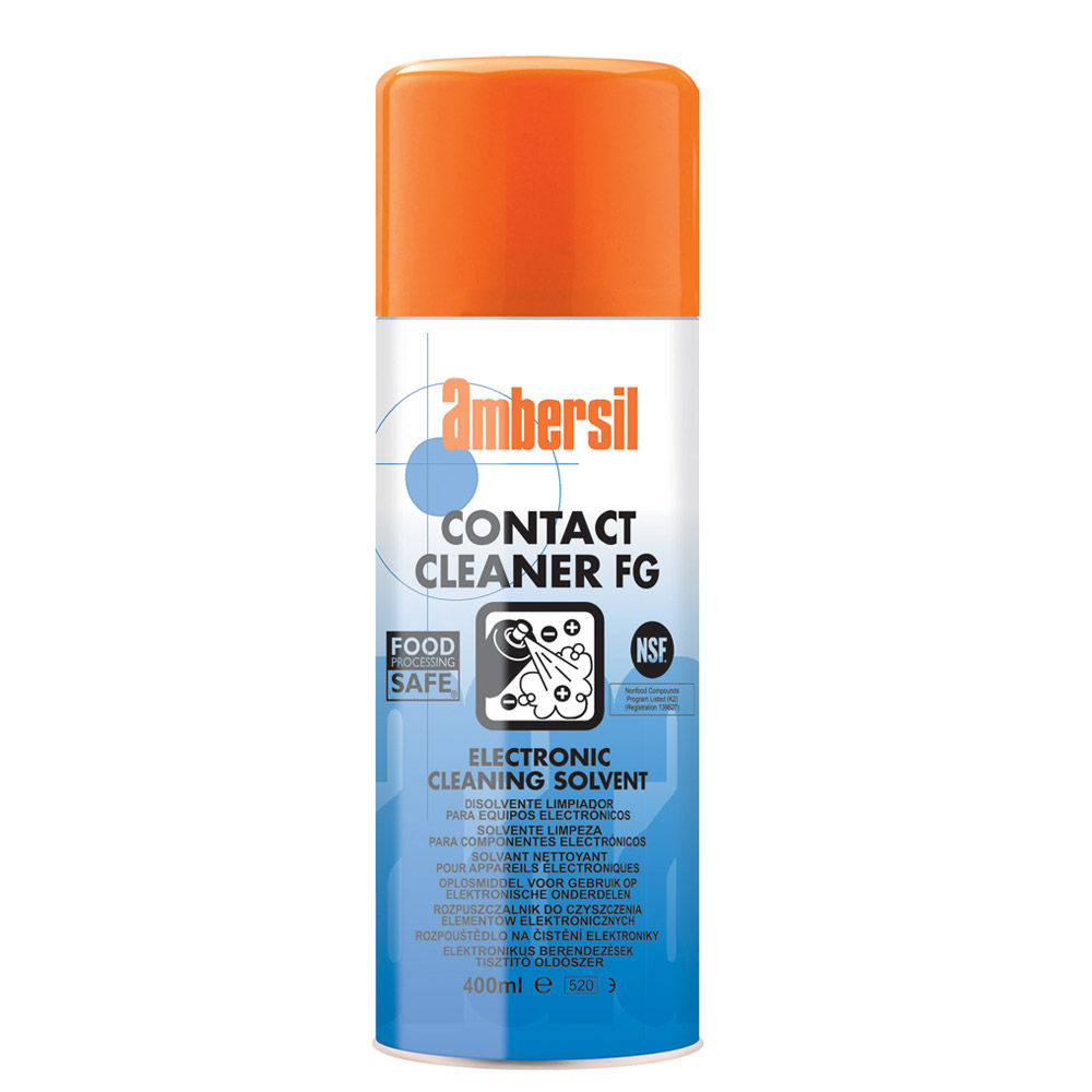 

Харчовий очисник електричний контактів Contact Cleaner FG Ambersil 400мл