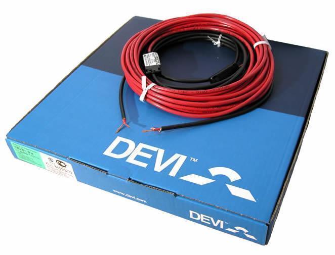 

Теплый пол Deviflex 18T двужильный кабель с сплошным экраном, 1625W, 9.0 м.кв.(140F1248)