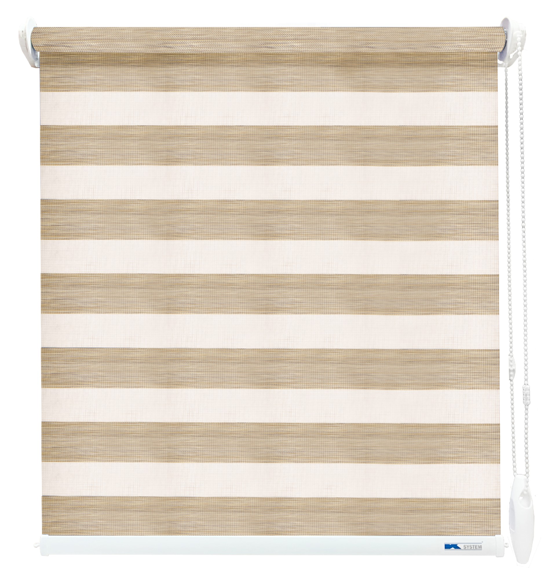 

Тканевая ролета KSYSTEM ВН2746 (День-Ночь) 113x150 см Бежевая Minibesta 30223130150