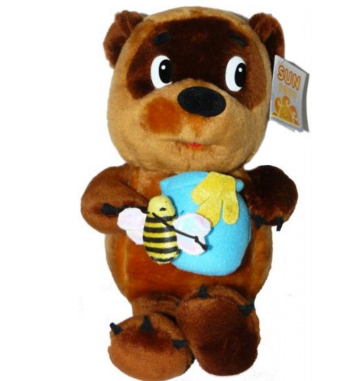 

"Винни Пух" Музыкальная игрушка Sun Toys поёт песню (Т940)