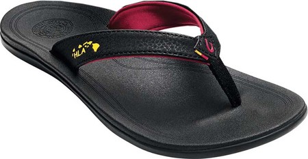 

Женские вьетнамки, сланцы OluKai Punua Kia'I Vegan Flip Flop Black/Black Synthetic 36
