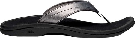 

Женские вьетнамки, сланцы OluKai Ohana Flip Flop Pewter/Black 39
