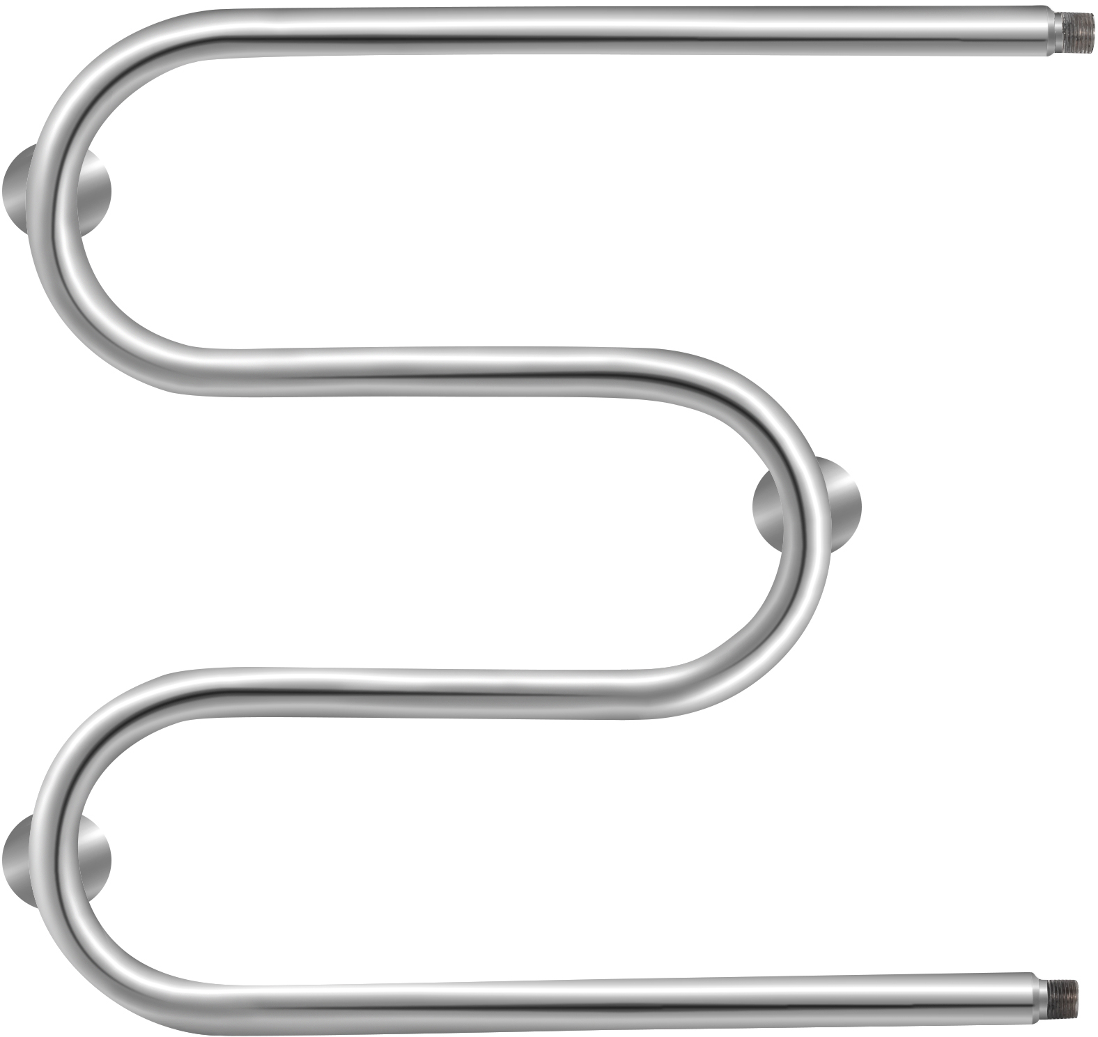 

Полотенцесушитель LIDZ Snake (CRM) D25х1/2" 500x500