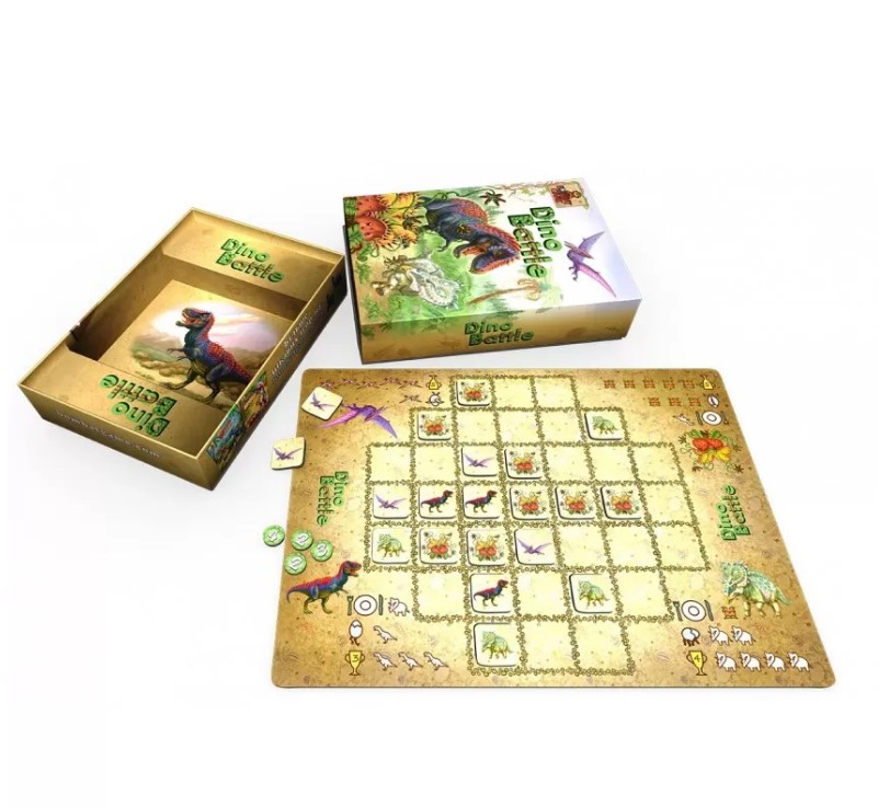 

Настольная Развивающая игра Bombat "Дино Баттл"(РТ44)
