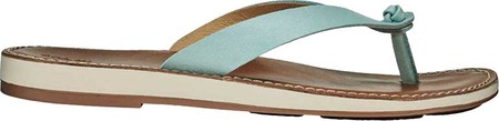 

Женские вьетнамки, сланцы OluKai Nohie Thong Sandal Tide Blue/Tan Leather 39
