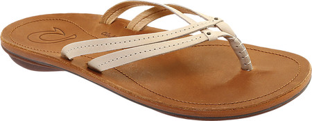 

Женские вьетнамки, сланцы OluKai U'I Thong Sandal Tapa/Sahara 37