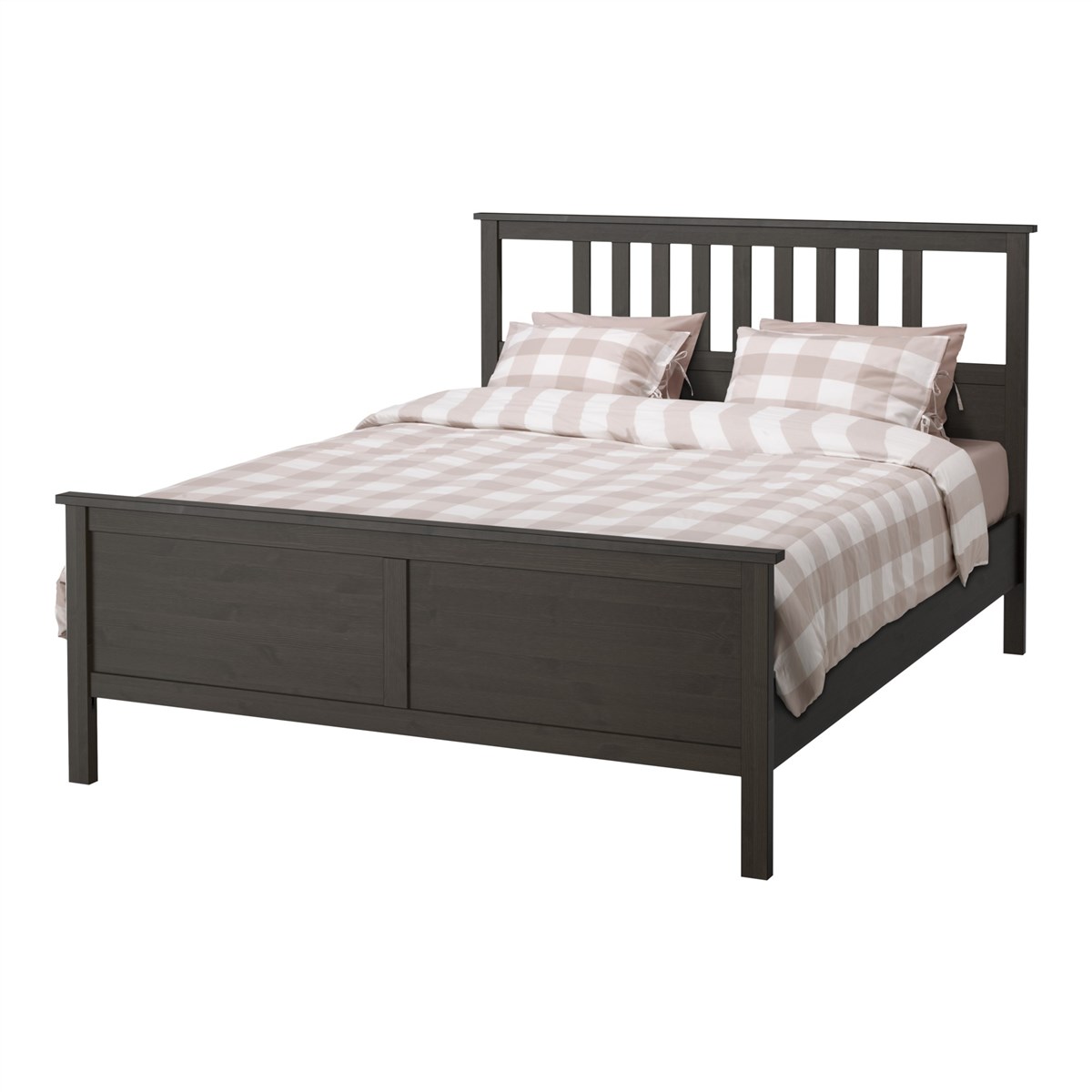 

Каркас кровати IKEA ХЕМНЭС черно-коричневый 890.022.70