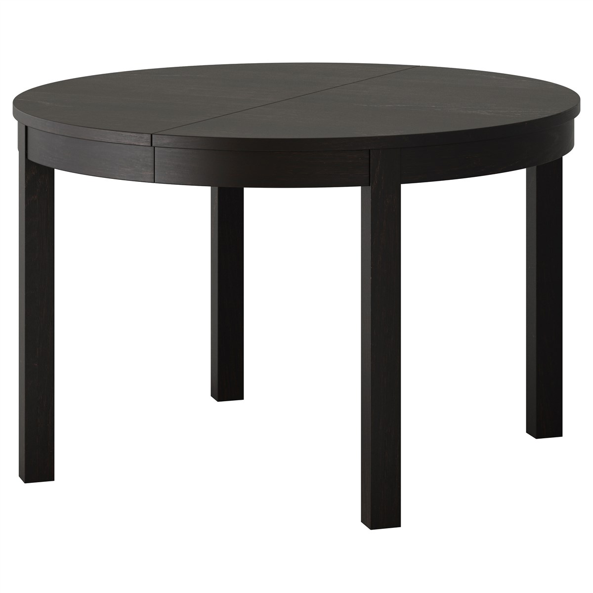 

Раздвижной стол IKEA БЬЮРСТА коричнево-чёрный 201.167.78