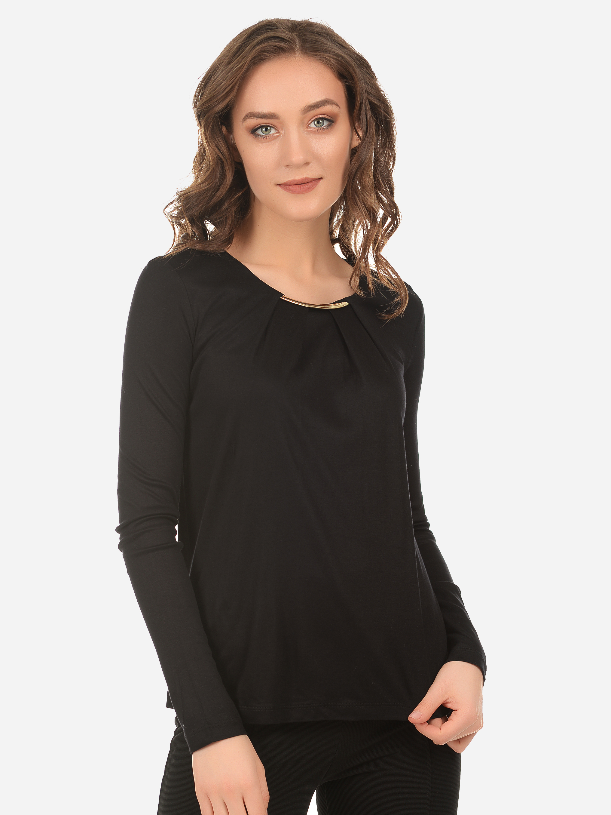 

Блузка H&M 01-0437548-4 M Черная (СА2000001356241)