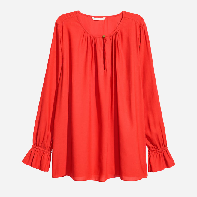 

Блузка H&M 01-0479184-5 34 Красная (СА2000001369265)