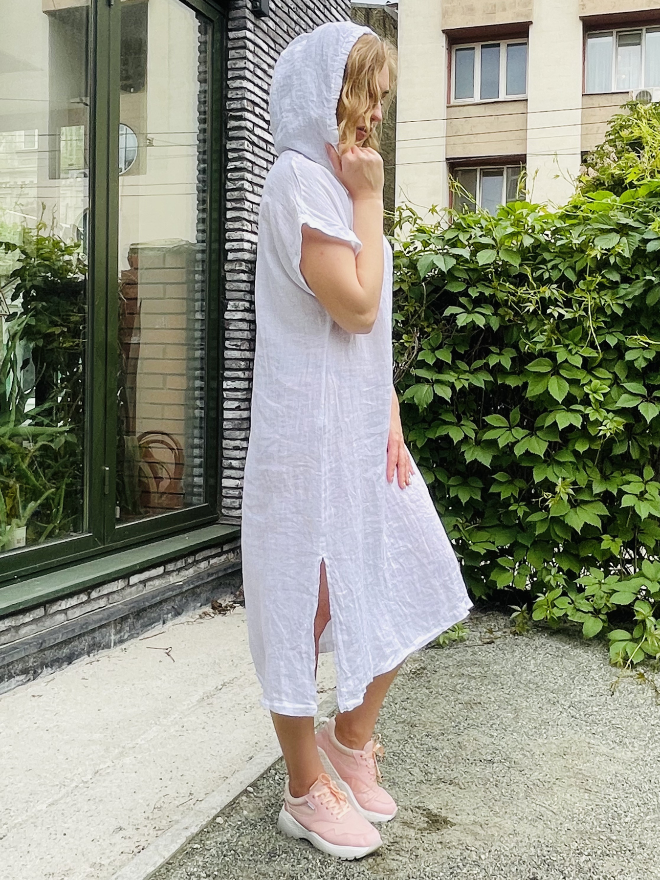 

Платье CASSO 5439.371 Белый р.Oversize