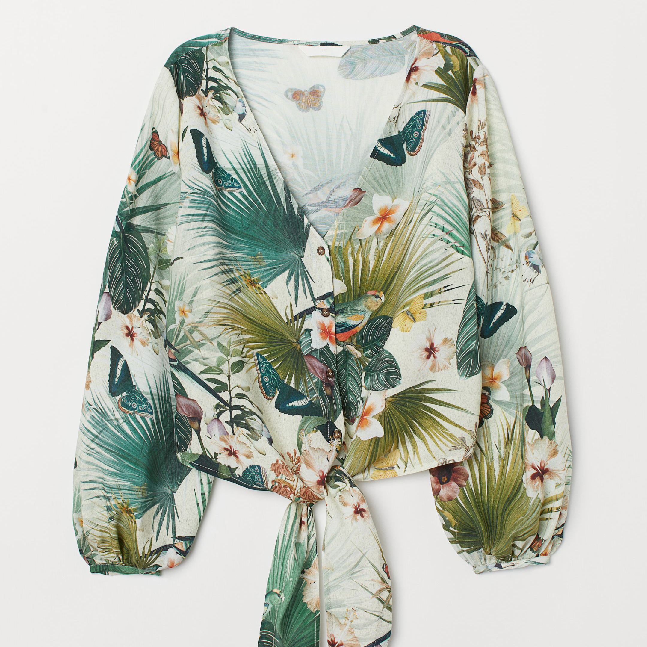 

Блузка H&M 0742769-9 40 Зеленая (СА2000001450833)