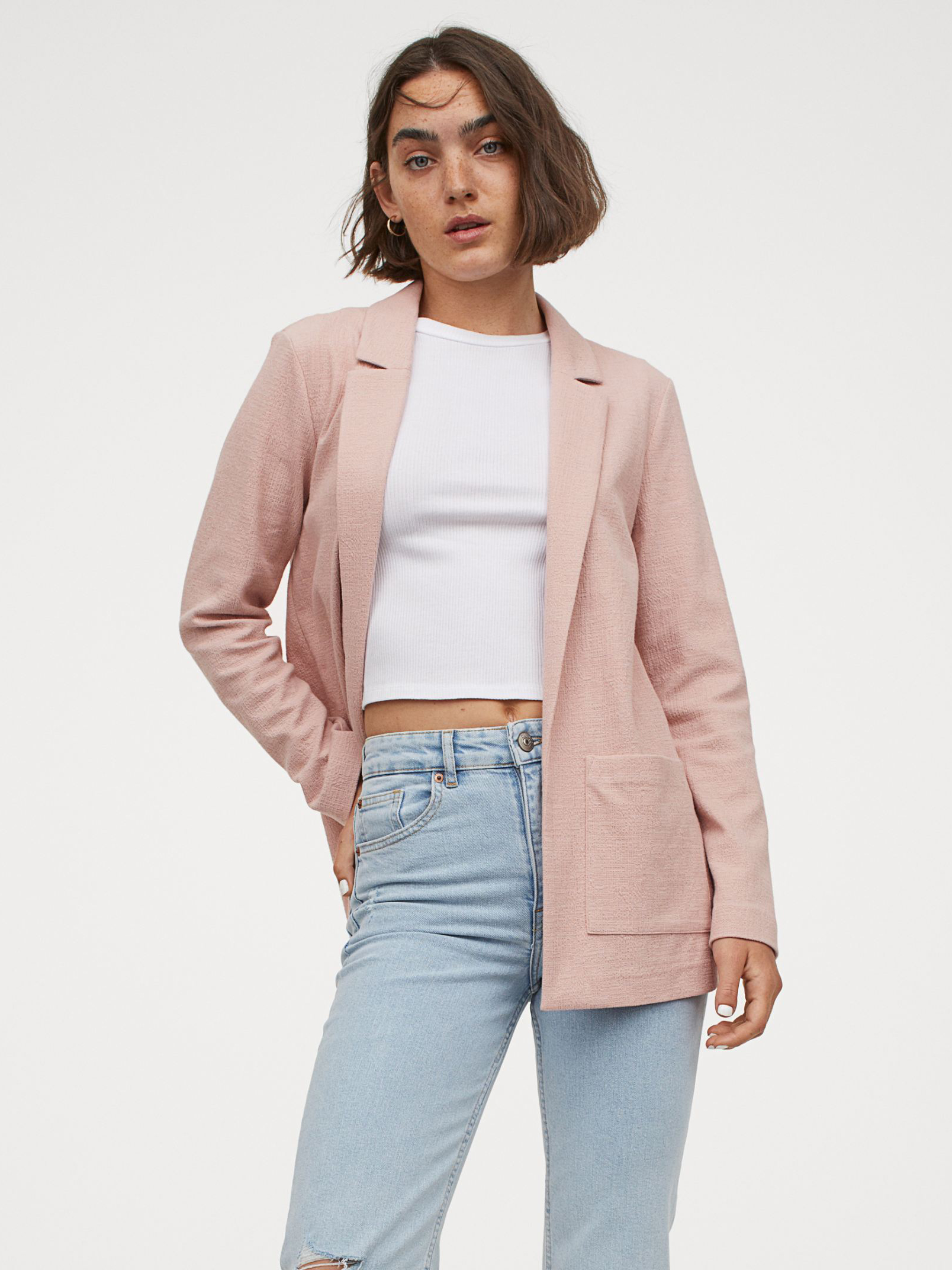 

Жакет H&M 01-0721270-0 L Пудра (СА2000001555934)