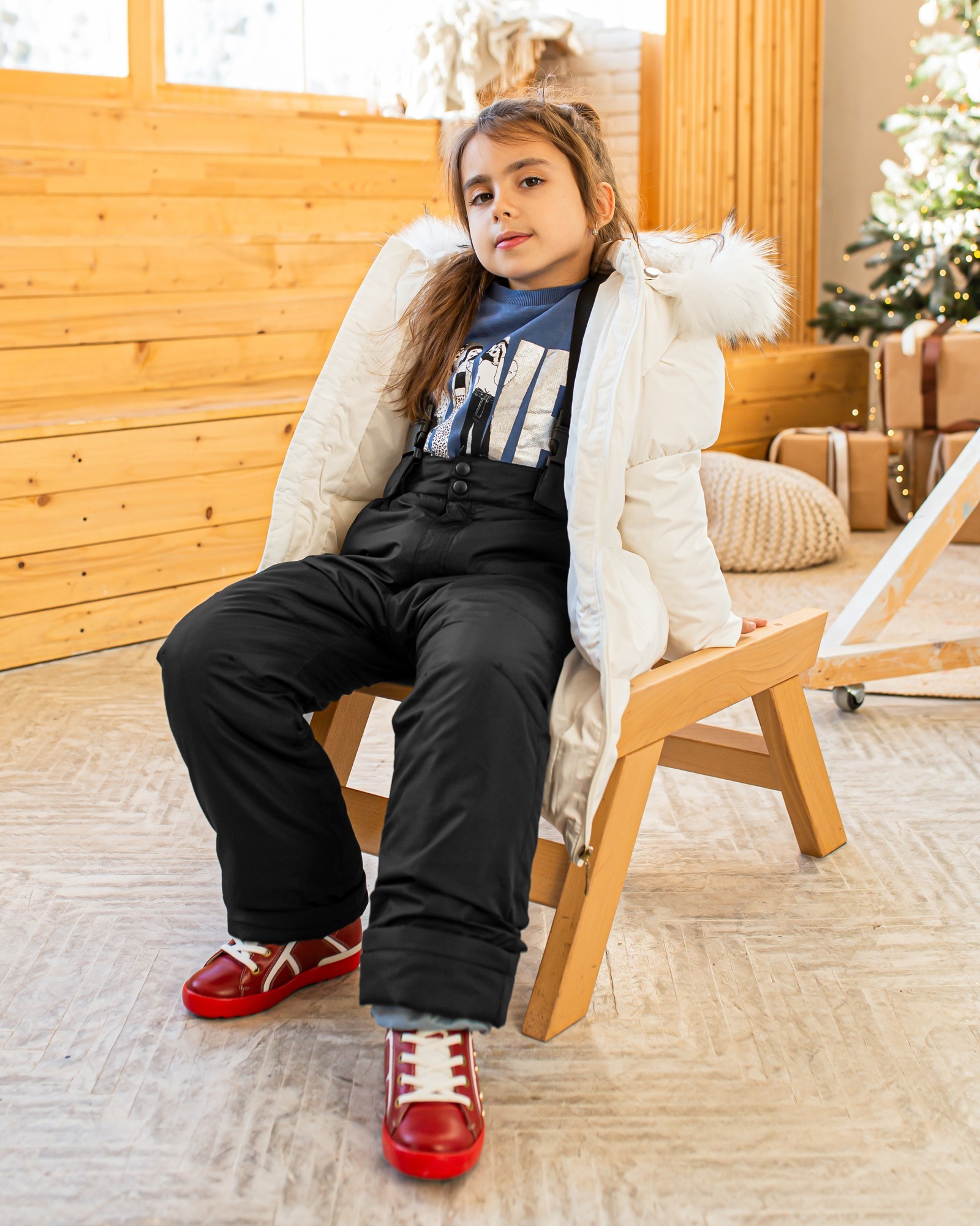 

Брюки лыжные Piccolo L 122 см Черный