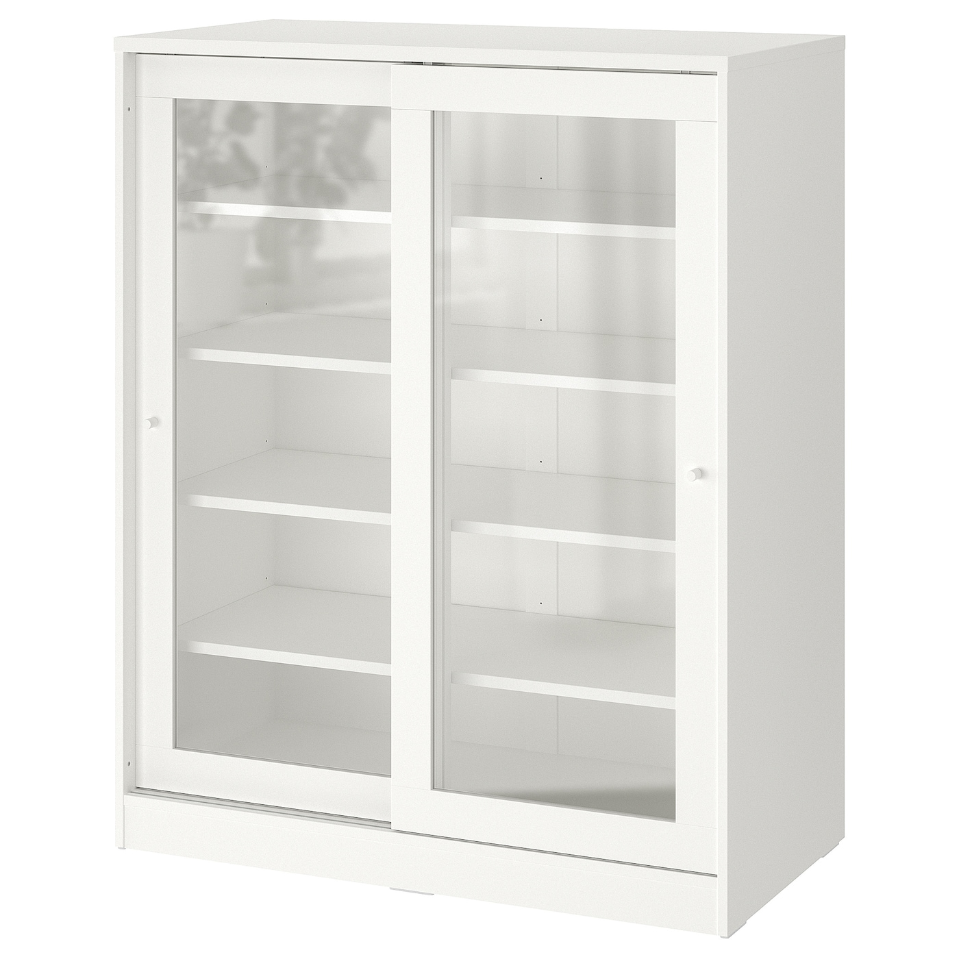 

Шкаф со стеклянными дверцами IKEA СЮВДЕ белый 304.395.65