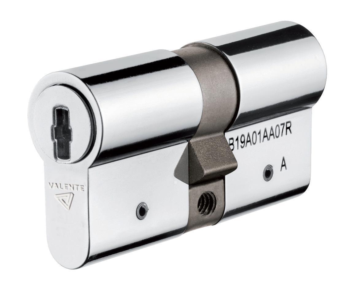 

Цилиндр VALENTE ExtraSafe: 30-50, 5 key