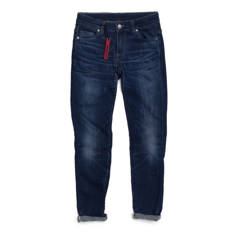 

Джинсы с потертостями PLEASE kids 162 см Синий 22L04
