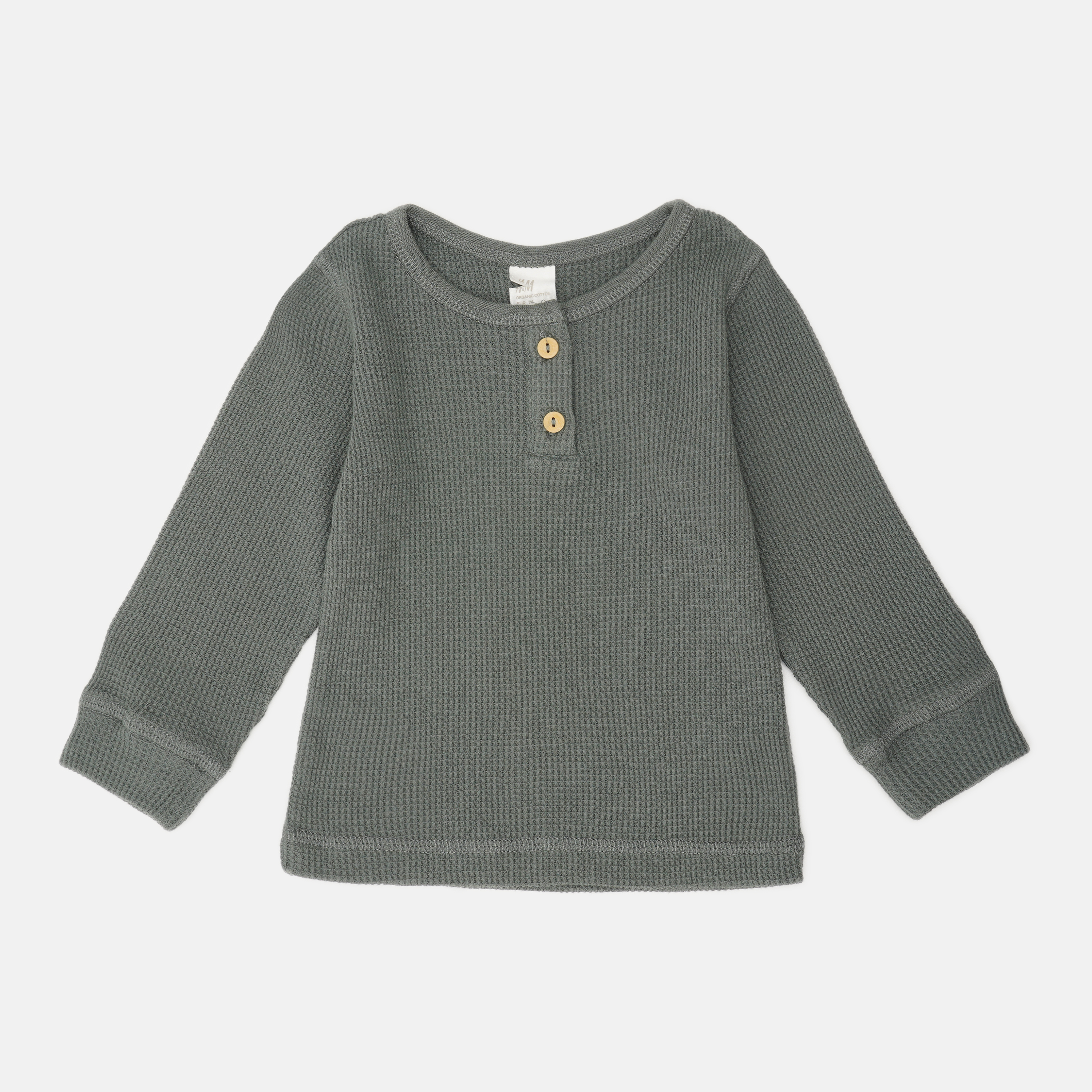 

Лонгслив H&M 404-8985642 74 см Зеленый