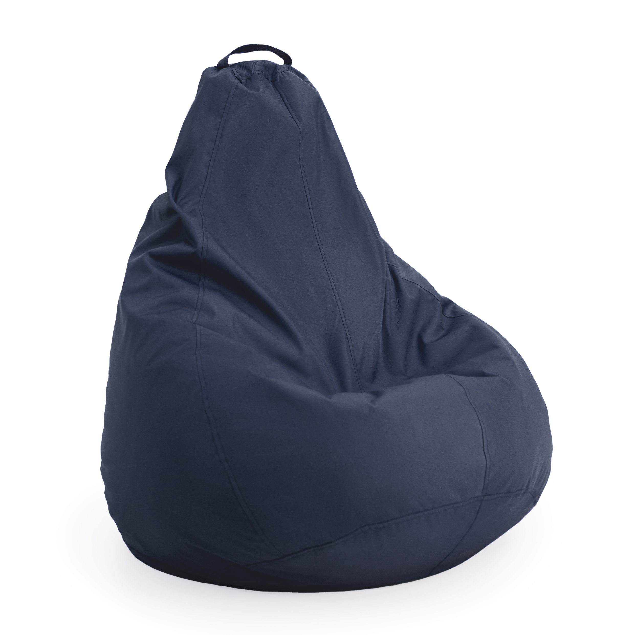 

Кресло груша мешок с чехлом Prolisok темно-серый 70х95 (M) Oxford PU 600d