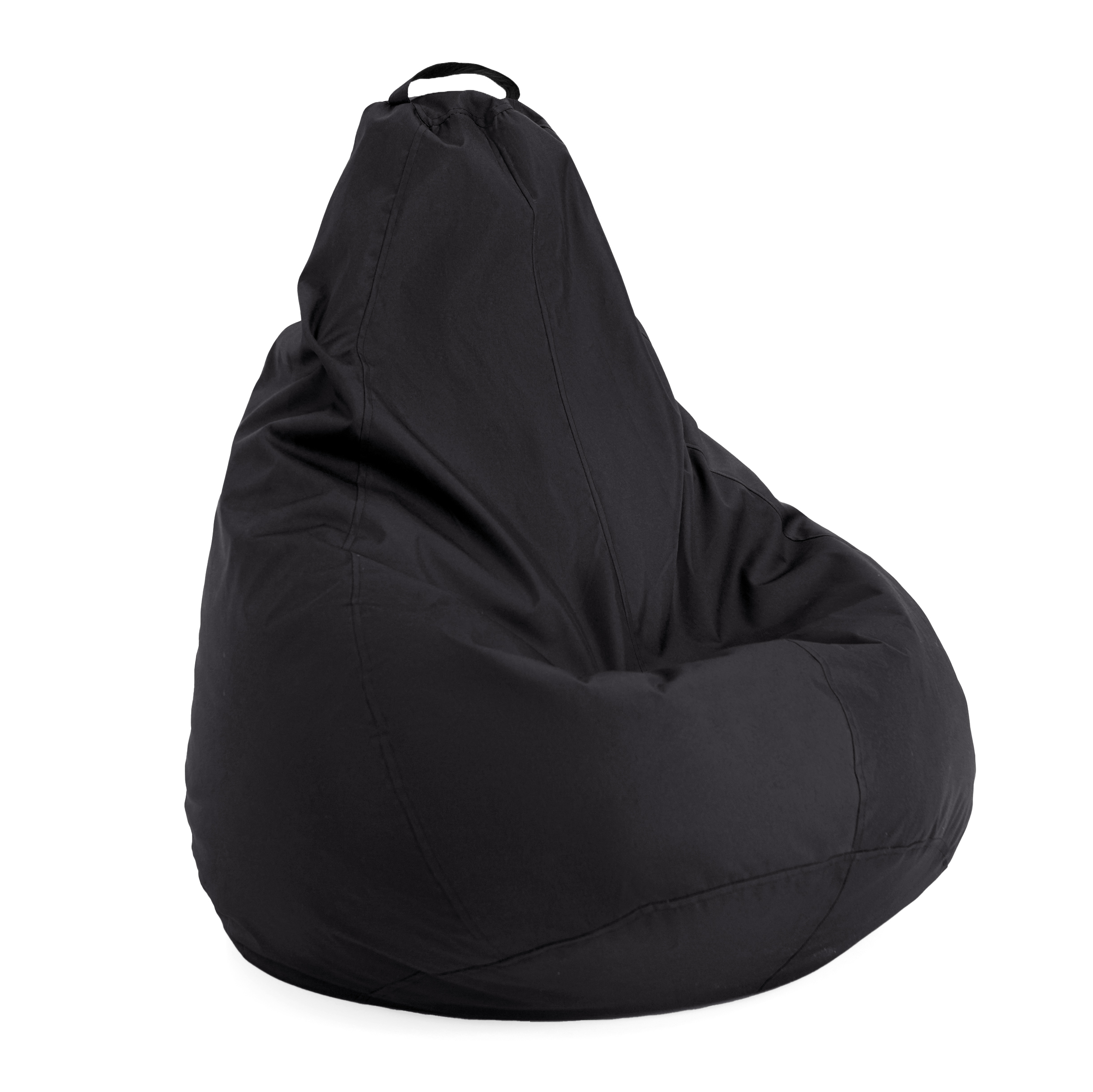 

Кресло груша мешок с чехлом Prolisok черный 70х95 (M) Oxford PU 600d