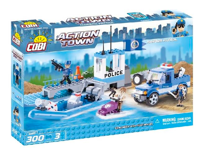

Конструктор Морской патруль, серия Action Town, Cobi (12-21544)