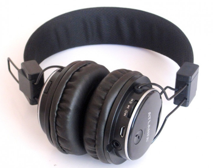 

Беспроводные Bluetooth наушники Atlanfa AT-7611 c MP3 плеер, FM радио приемником и микрофоном