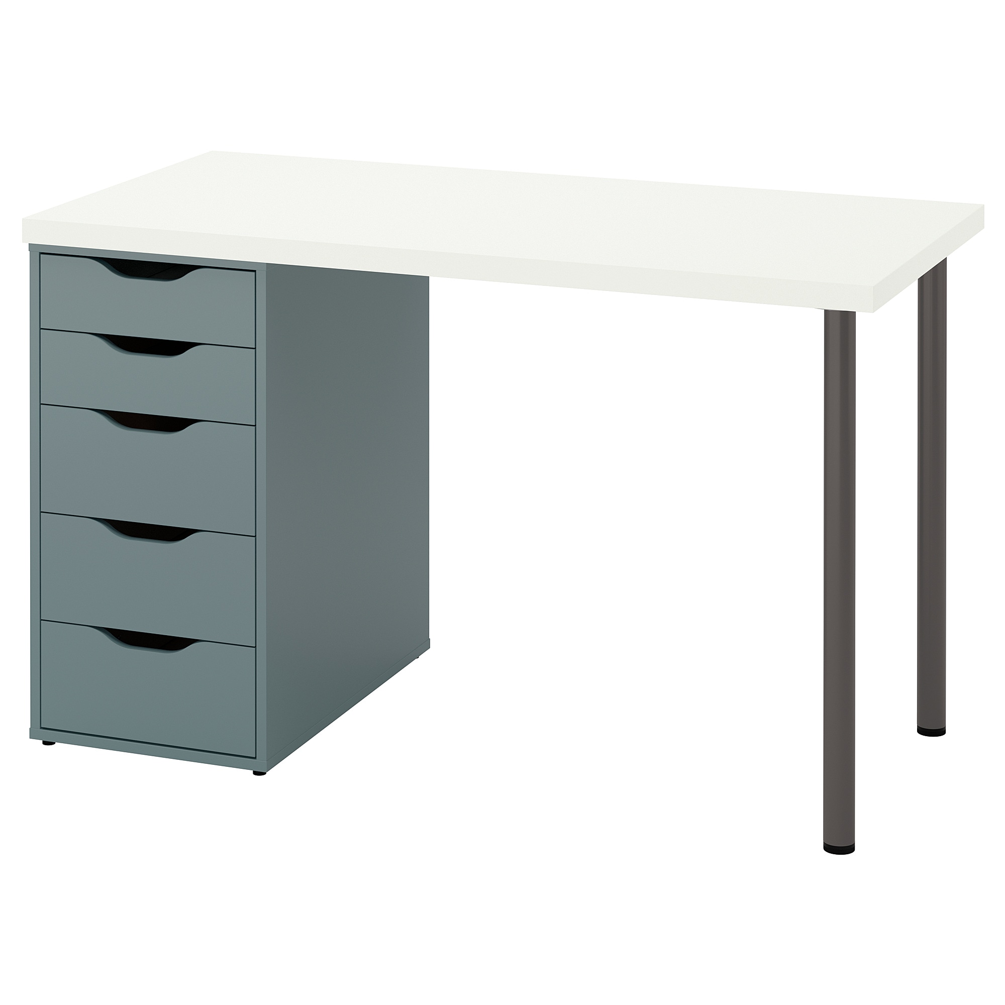 

Письменный стол IKEA ЛАГКАПТЕН / АЛЕКС белый 094.168.58
