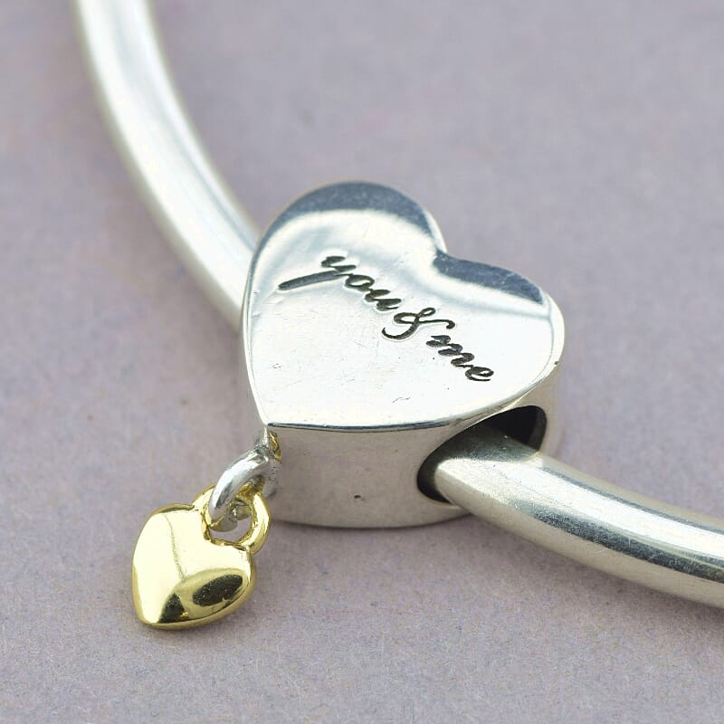 

Шарм Сердце "You and me" Pandora style 102815