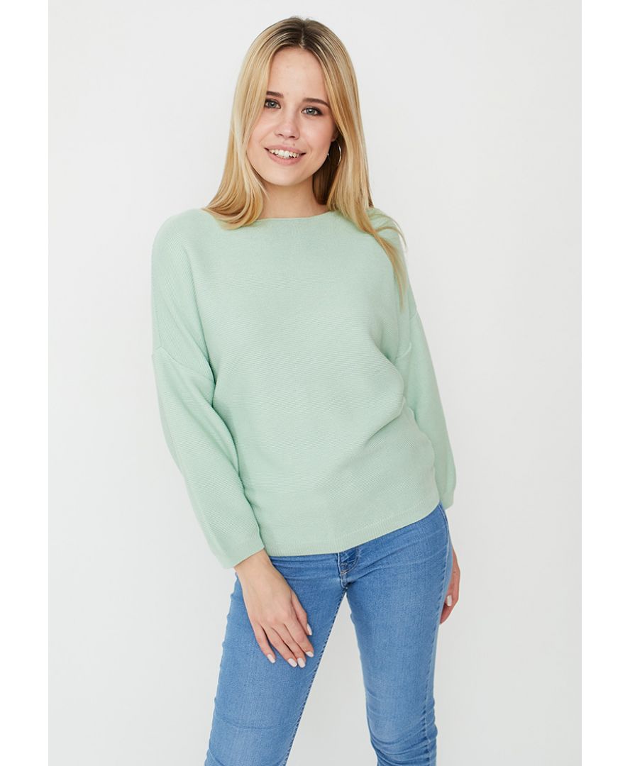 

Джемпер Knitwear Soft-Look S-M Мятный