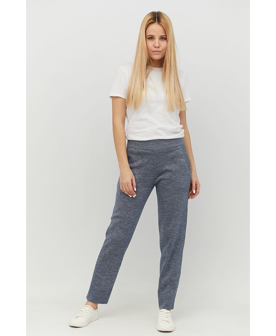 

Брюки Knitwear Casual  Синий меланж, Брюки Knitwear Casual S Синий меланж