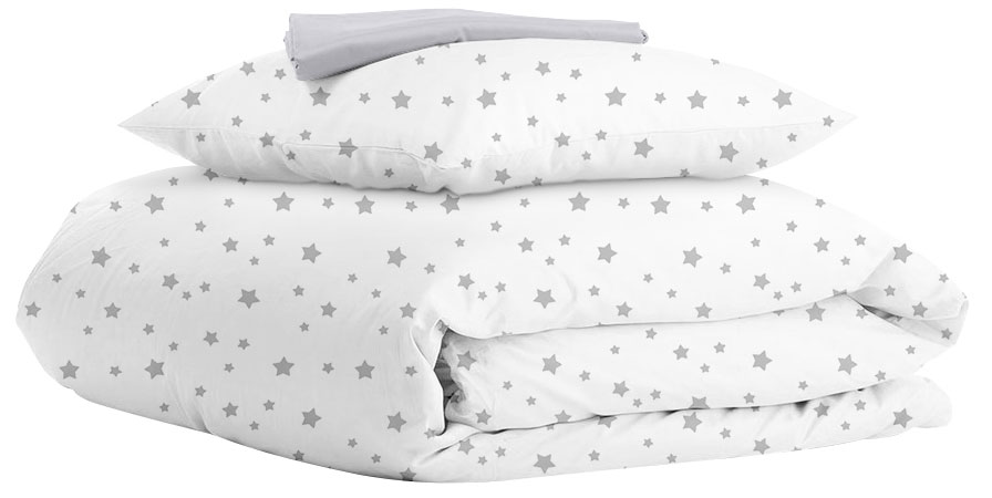 

Комплект постельного белья Cosas Star Grey El Grey 155х215