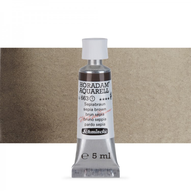 

Акварель Schmincke Horadam Aquarell 5 мл sepia brown