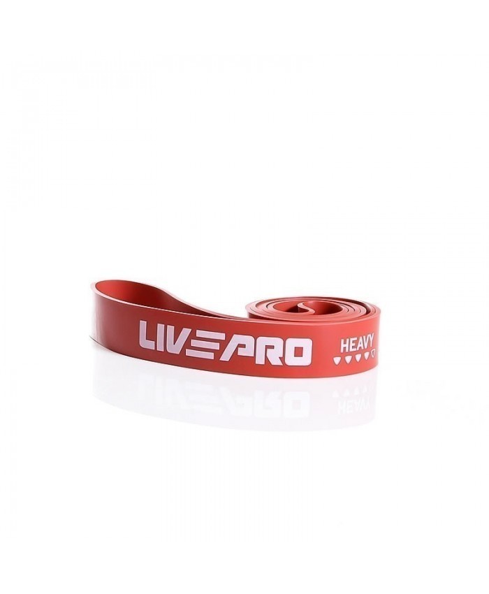 

Эспандер для тренировок LivePro SUPER BAND Heavy красный LP8410-H