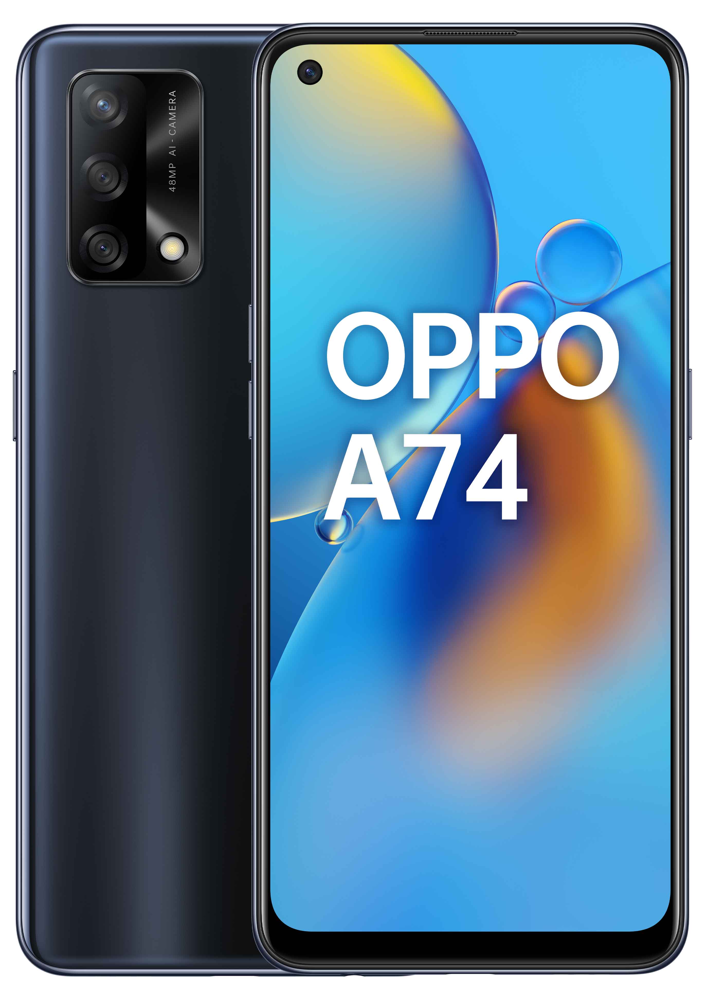 

Мобильный телефон OPPO A74 4/128GB (Prism Black)