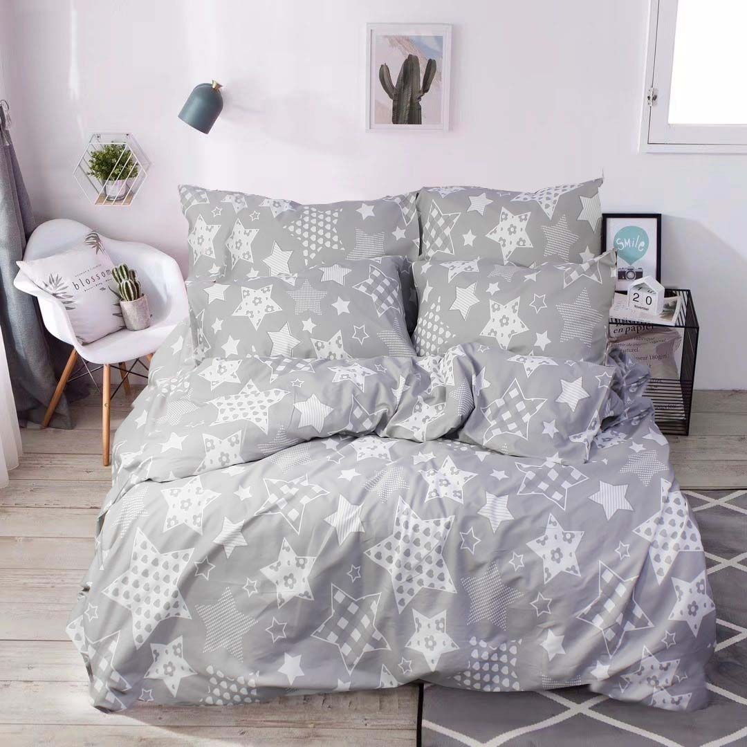 

Пододеяльник Т0759 (175х210) Еней-Плюс, цвет: серый, белый